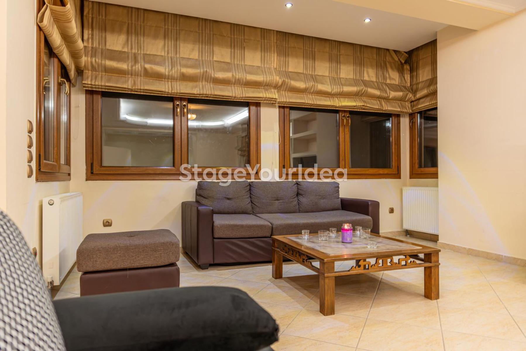 Luxury Appartment, Only 7 Minutes From Thessaloniki Airport And 15 Minutes From City Center ,For 8-23 People Also For Gatherings And Parties Neon Rysion Luaran gambar