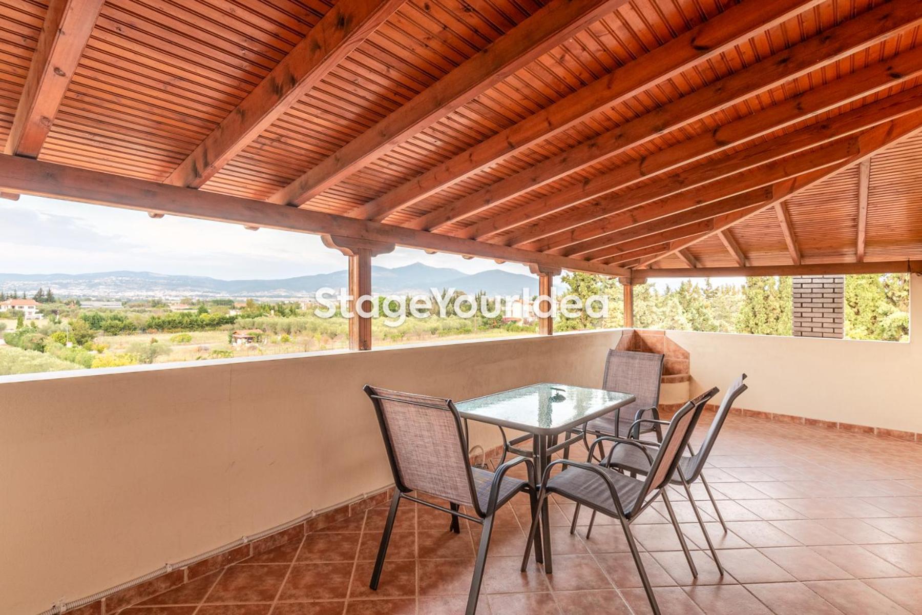 Luxury Appartment, Only 7 Minutes From Thessaloniki Airport And 15 Minutes From City Center ,For 8-23 People Also For Gatherings And Parties Neon Rysion Luaran gambar